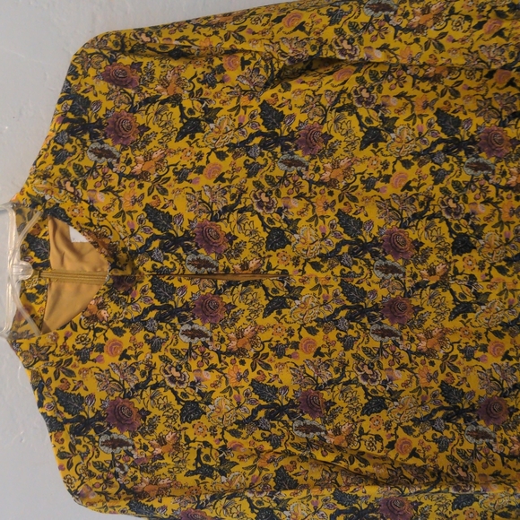 MADEWELL x KAREN WALKER SILK FLORAL LORETTA DRESS - Picture 7 of 14